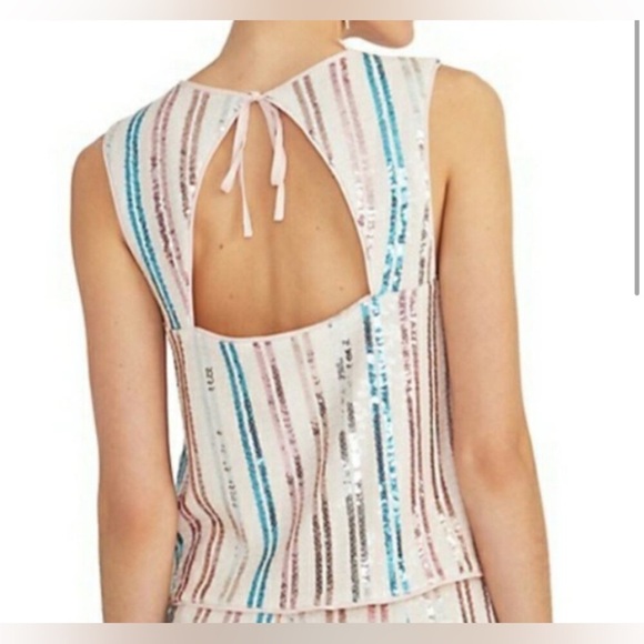 RACHEL Rachel Roy Sequin Top Size Small NWOT - Picture 2 of 9